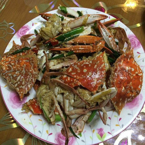Aimy制作美食做的红烧海螃蟹的做法