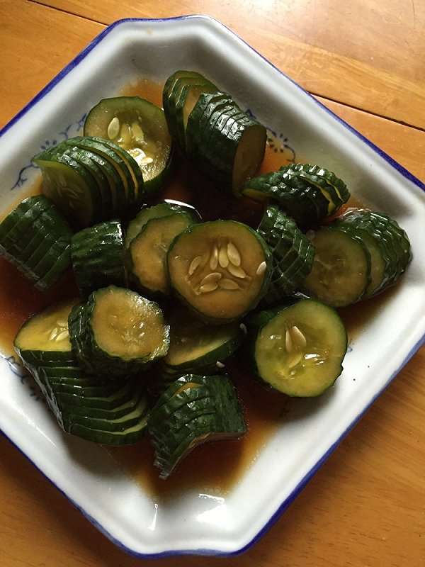 夏日素食#酱黄瓜