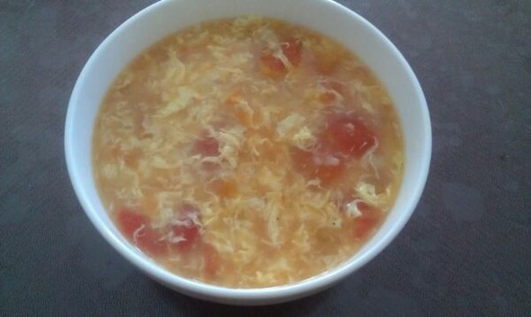 做的西红柿疙瘩汤的做法