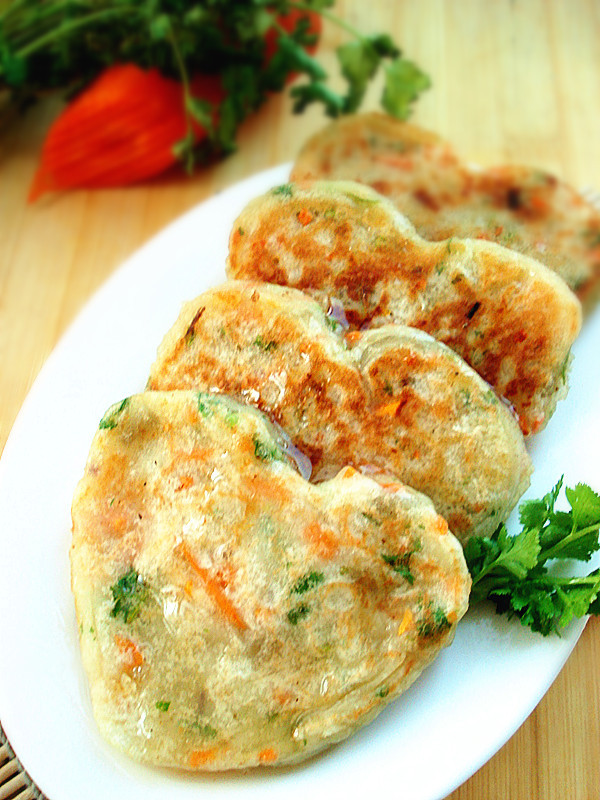 鸡蛋蔬菜饼