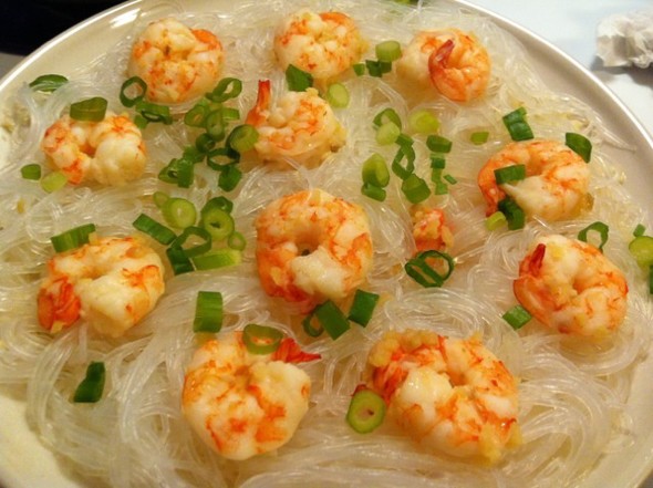 蒜蓉粉丝虾仁