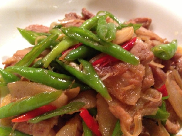 杭椒炒肉