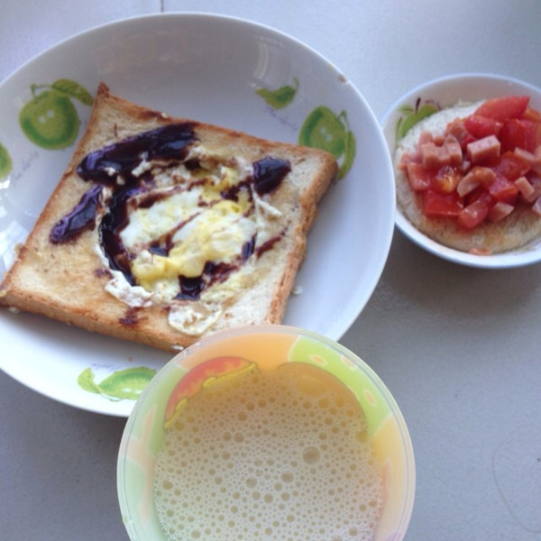 豆粉039273做的营养早餐的做法