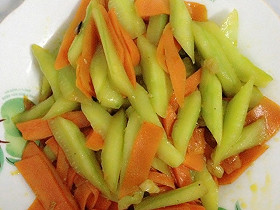 胡萝卜炒黄瓜的全部作品