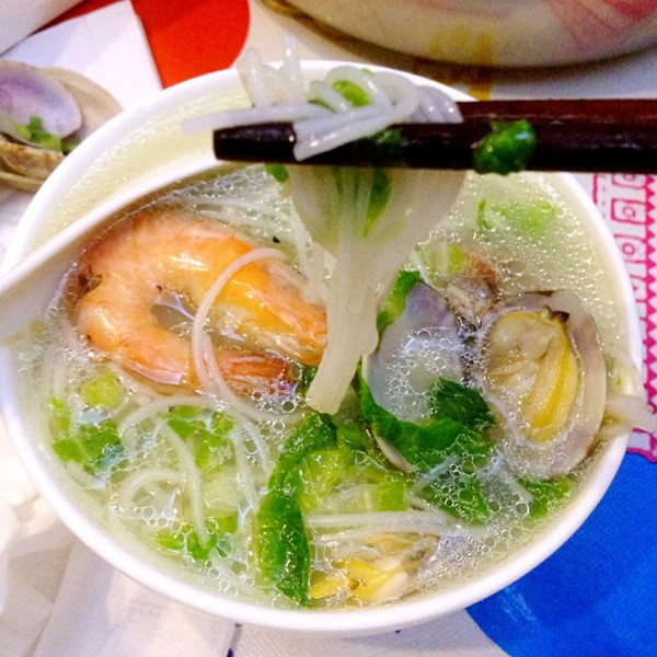 海鲜米粉汤