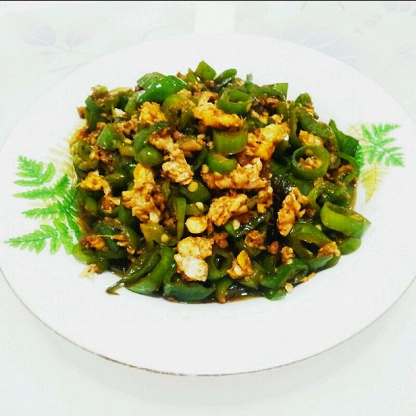 dspdtwcp做的碎椒炒蛋的做法_豆果美食