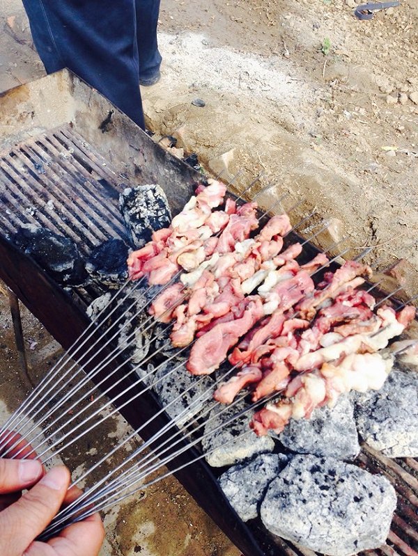 野外烤肉