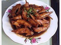 红烧鸡翅尖