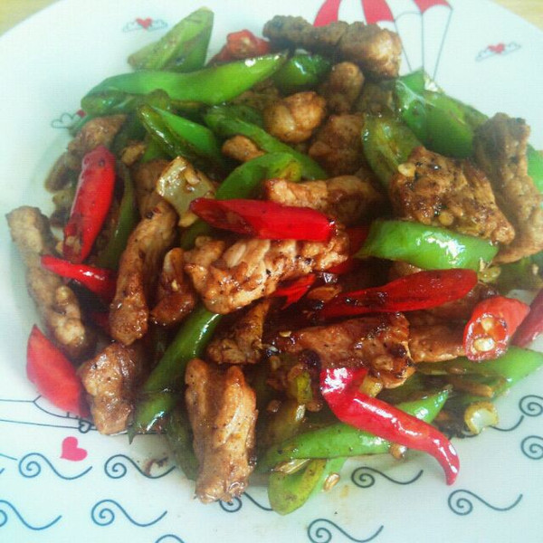家常辣椒炒肉