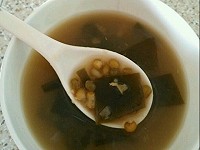 海带绿豆糖水