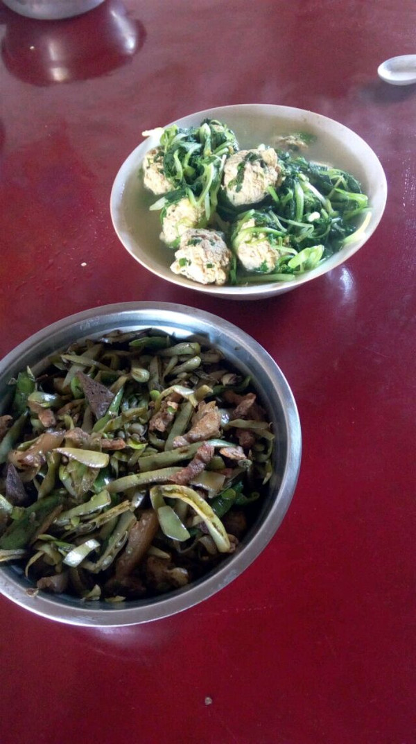 自己做的菜