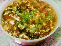 西红柿紫菜汤