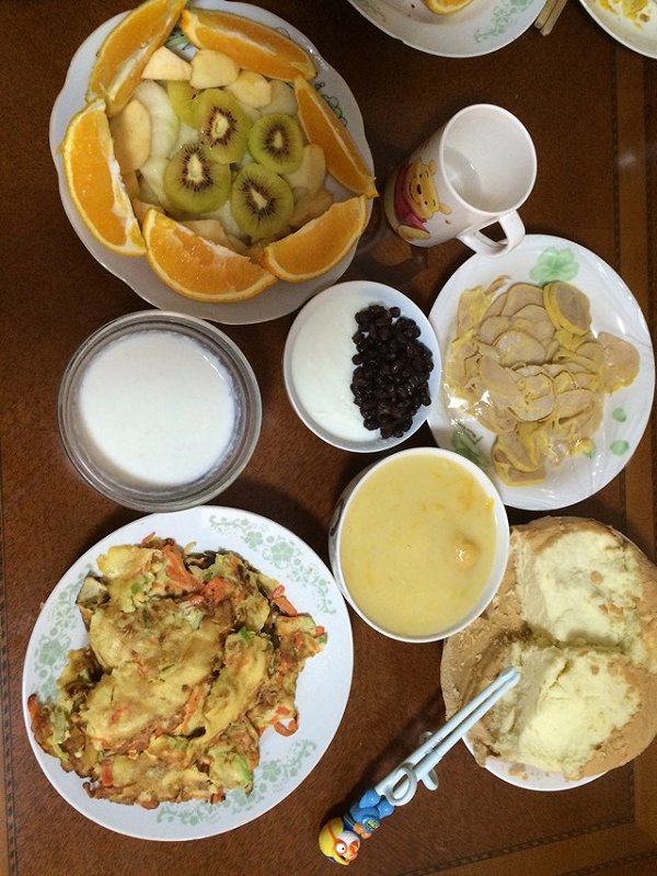 营养丰富的早餐