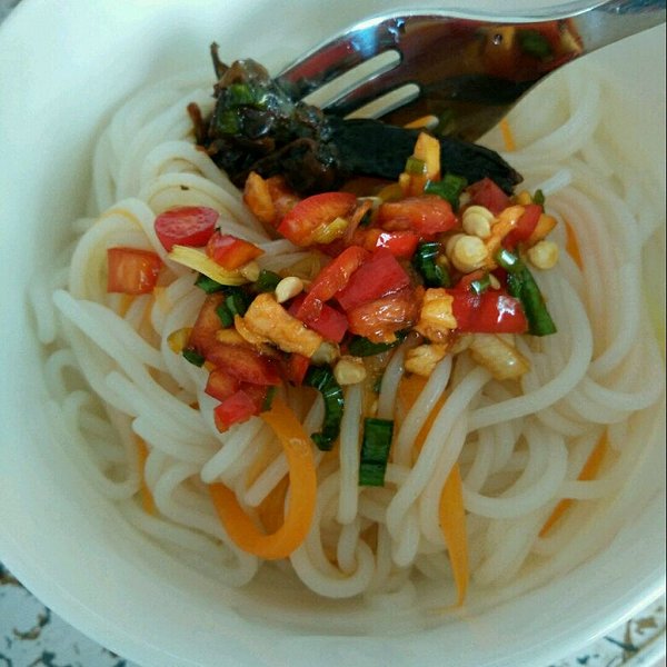 江西米粉,拌着特好吃